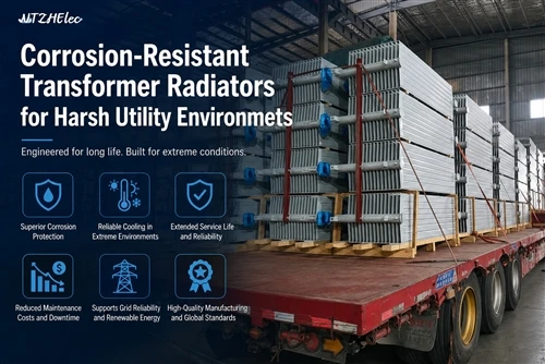 Radiadores transformadores resistentes a la corrosión-para entornos de servic...