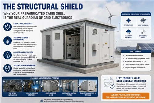 El escudo estructural: por qué la carcasa de su cabina prefabricada es el ver...